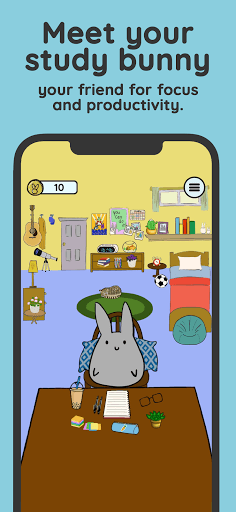 Study Bunny: Focus Timer APK screenshot 1 Study Bunny: Focus Timer APK screenshot 1
