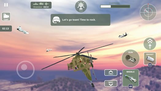 Helicopter Simulator: Warfare APK screenshot 1