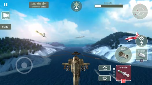 Helicopter Simulator: Warfare APK screenshot 1