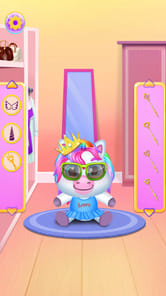 Unicorn Mommy Babysitter Game APK screenshot 1