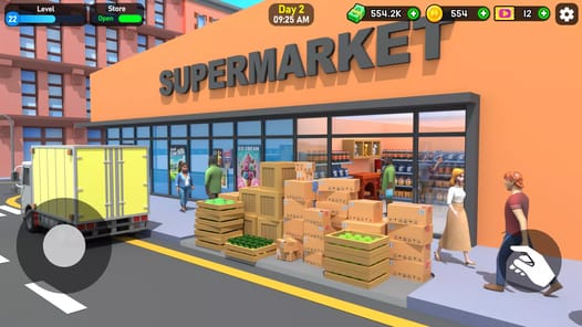 Supermarket Tycoon 3D APK screenshot 1