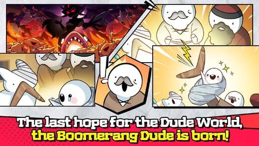 Boomerang RPG:Watch out, Dude! APK screenshot 1