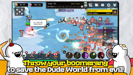 Boomerang RPG:Watch out, Dude! APK screenshot 1