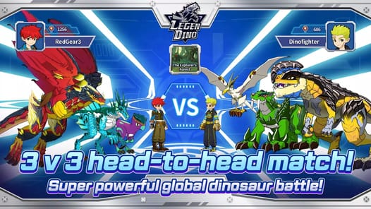 Legendino: Dinosaur Battle APK screenshot 1