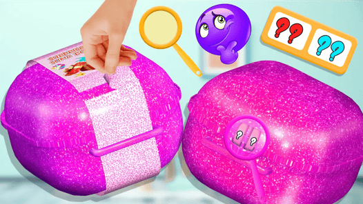 Slime Surprise Doll Girl Games APK screenshot 1