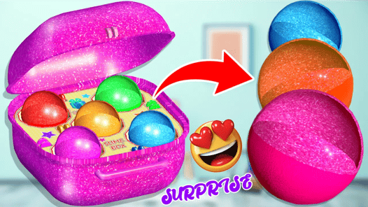 Slime Surprise Doll Girl Games APK screenshot 1