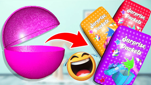 Slime Surprise Doll Girl Games APK screenshot 1