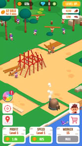 Idle Jungle: Survival Builder APK screenshot 1