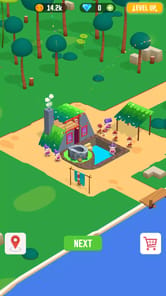 Idle Jungle: Survival Builder APK screenshot 1