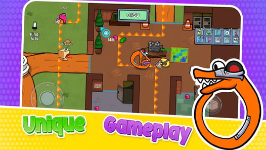 Rainbow But It’s Alphabet War APK screenshot 1