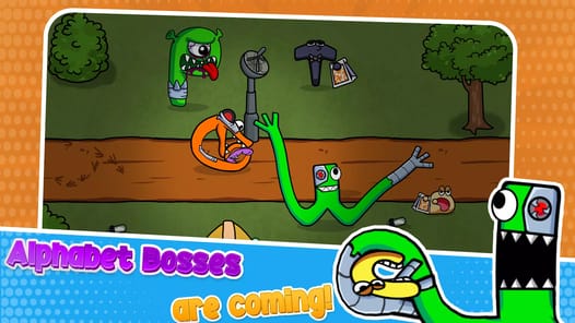 Rainbow But It’s Alphabet War APK screenshot 1