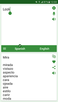 Spanish - English Translator APK screenshot 1