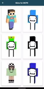 Dream Skins for Minecraft PE APK screenshot 1