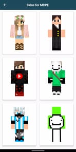 Youtuber Skins for Minecraft APK screenshot 1
