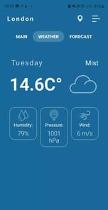 Indoor thermometer APK screenshot 1