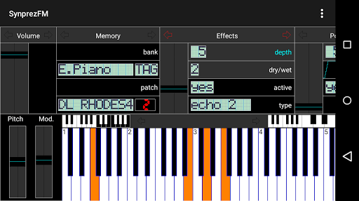 FM Synthesizer [SynprezFM II] APK screenshot 1