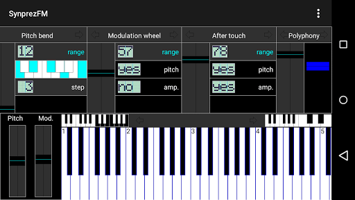 FM Synthesizer [SynprezFM II] APK screenshot 1