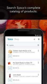 Sysco Shop APK screenshot 1