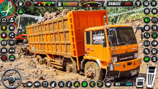 Offroad Mud Cargo Truck Driver APK screenshot 1