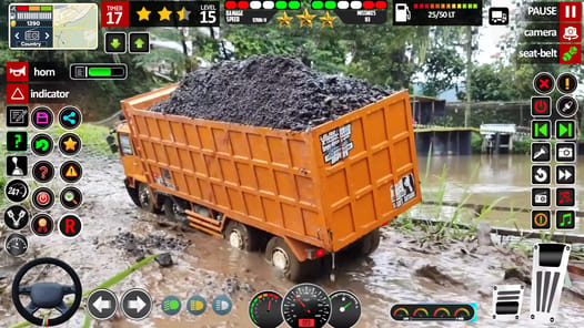 Offroad Mud Cargo Truck Driver APK screenshot 1