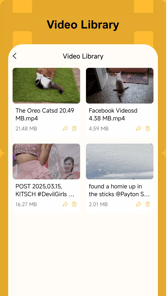 TF Video Downloader APK screenshot 1