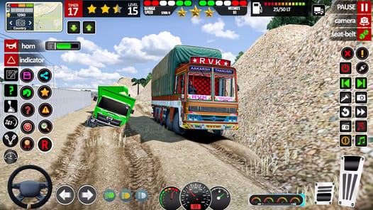 Indian Lorry Truck Driving 3d APK screenshot 1