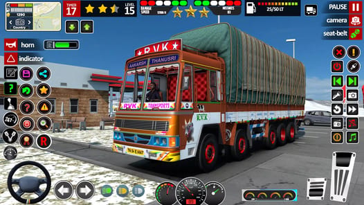 Indian Lorry Truck Driving 3d APK screenshot 1