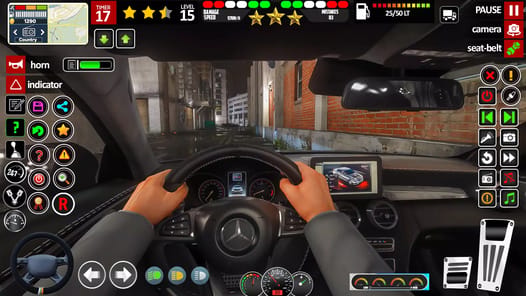 US School Car Game: Car Drive APK screenshot 1