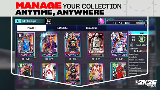 NBA 2K25 MyTEAM APK screenshot 1
