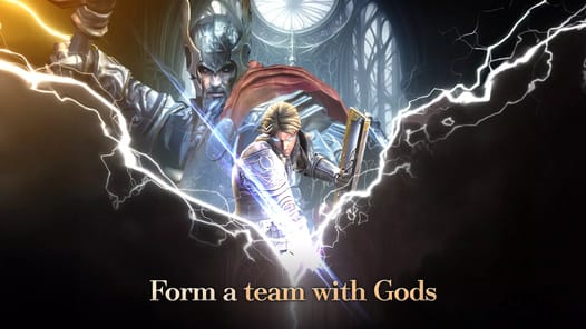 GODS RAID : Team Battle RPG APK screenshot 1