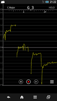 Vocal Pitch Monitor APK screenshot 1