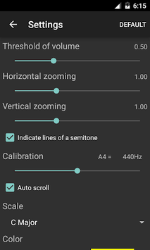 Vocal Pitch Monitor APK screenshot 1