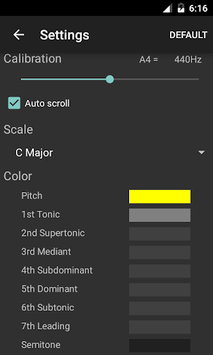 Vocal Pitch Monitor APK screenshot 1