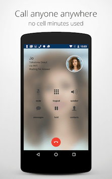 Talkatone: Free Texts, Calls & Phone Number APK screenshot 1