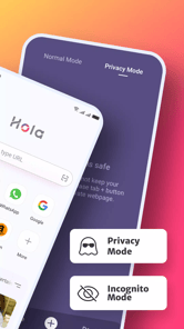 Hola Browser APK screenshot 1