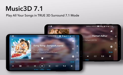 Music Player 3D Surround 7.1 APK screenshot 1