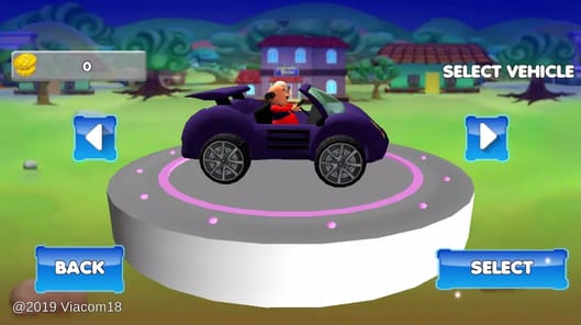 Motu Patlu Car Game APK screenshot 1