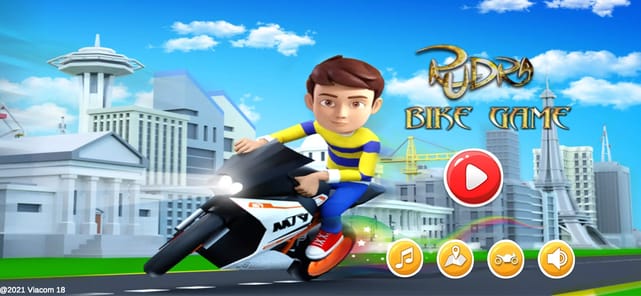 Rudra Bike Game 3D APK screenshot 1