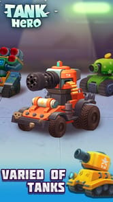 Tank Hero - Awesome tank war g APK screenshot 1