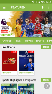 tapmad TV APK screenshot 1