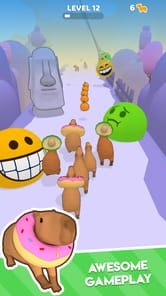 Capybara Rush APK screenshot 1