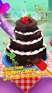 Cake Baking Games : Bakery 3D APK screenshot 1