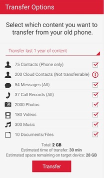 Switch Mobile Transfer APK screenshot 1