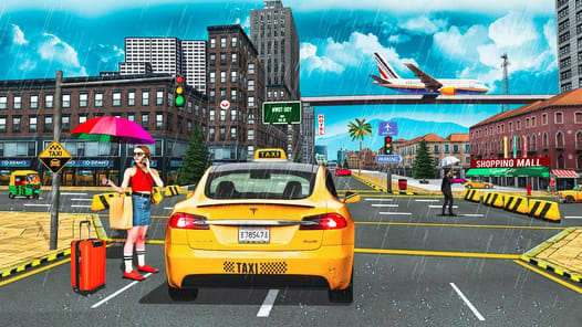 UK Taxi Car Driving Simulator APK screenshot 1