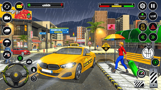 US Taxi Car Parking Simulator APK screenshot 1
