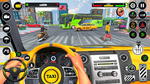 US Taxi Car Parking Simulator APK screenshot 1