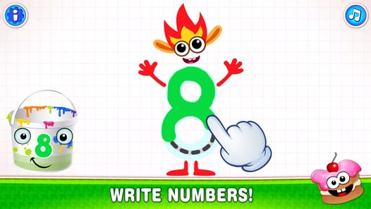 Learning numbers for kids! APK screenshot 1