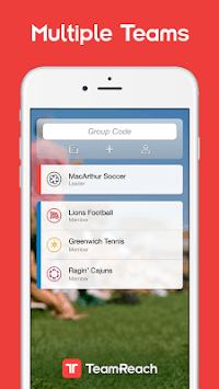 TeamReach - Your Team App APK screenshot 1