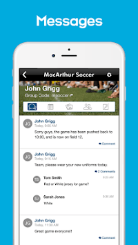 TeamReach - Your Team App APK screenshot 1