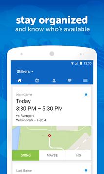 TeamSnap-Sport Team Management APK screenshot 1